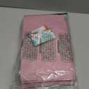 FireKylin 100 Pack Smell Proof Bags 7.1" x 10.2", Resealable Bags with Matte Window, Foil Pouch Stand Up Sealable Bags for PackagingPink