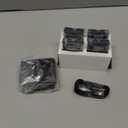 4-Pack Ring V4 Battery and Dual USB Charging Station Compatible with Ring Video Doorbell 2/3/4/3plus, Stick Up Cam (2nd and 3rd Gen) Rechargeable 3.65V 6040mAh Battery