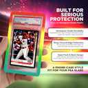 10 Pack PSA & CGC Slab Guard (Sparkling Galaxy Burst Edition) Hard TPU PSA Slab Protector Guard for Graded Cards PSA Slab Bumper Guard for PSA Slabs Card Slab Protector for PSA Card Protection