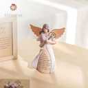 Storieme Housewarming Gifts New Home: House Warming Gift for Women Friend Homeowner - Guardian Angel Figurines for New Apartment Party Decorations Entryway Table Decor Ideas