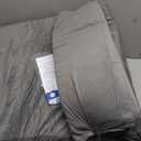 Ruqmuis 4PCS Wedge Pillow Set for After Surgery, Adjustable 9&12 Inch Bed Wedge Pillow for Sleeping, Incline Pillow Wedge for Headboard, Post Surgery, Acid Reflux, Neck&Back Support, Grey