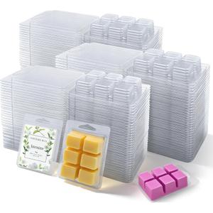 Thickened Wax Melt Molds Containers Clamshells Packaging for Wax Melts,Wax Tart Packaging for Enterprises or Households,Wax Seal Mold,Scentsy Wax Melts,Soy Wax,Wax Melt Warmer (30pcs)