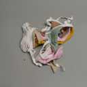 Oudain 2 Pcs Pennant Banner Flags Nursery Garland Triangle Bunting Flags Playroom Wall Decor Banner for Nursery Baby Shower Birthday Boho Wedding Party Event, Each 7.75 ft(Rainbow Color)