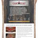 Camp Chef Competition Blend BBQ Pellets, Hardwood Pellets for Grill, Smoke, Bake, Roast, Braise and BBQ, 20 lb. Bag
