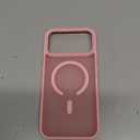 Magnetic for iPhone 17 Pro Max Case, [Anti-Slip] [Military-Grade Drop Protection] [Camera Protection] Skin-Friendly Slim Matte Shockproof Protective Case for iPhone 17 Pro Max, Pink