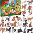 JOYIN Christmas Advent Calendar 2025, 24 Days Dog Cat Countdown Animal Advent Calendar for Kids Toddlers, Christmas Party Favor Gifts, Xmas Gifts for Boys Girls
