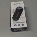 Ortizan Portable Bluetooth Speaker: IPX7 Waterproof, 24W Loud Sound, Deep Bass, Bluetooth 5.3, LED Lights, Wireless Stereo Pairing, 30H Playtime, for Home/Outdoor/Party/Beach, Birthday Gift (White)