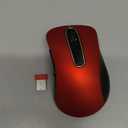 memzuoix 2.4G Wireless Mouse, 1400 DPI Mobile Optical Cordless Mouse with USB Receiver, Portable Computer Mice for Laptop, PC, Desktop, MacBook, 5 Buttons, Red