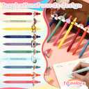 30 Pcs Operation Christmas Pens Inspirational Rainbow Ballpoint Pens with Motivational Words Rainbow Party Favors Classroom Rewards Gifts from Teachers