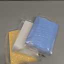 Extra Large Dish Sponges Kitchen for Cleaning, Natural Cellulose Sponges Reusable and Biodegradable, Non Scratch Sponge for Dishes Household Use (3-Pack) (Yellow / White / Blue)