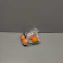 Biedermann & Sons 8-Hour Long Burning Unscented Round Ball Candles, Cantaloupe, 2.5 Inch - Set of 4