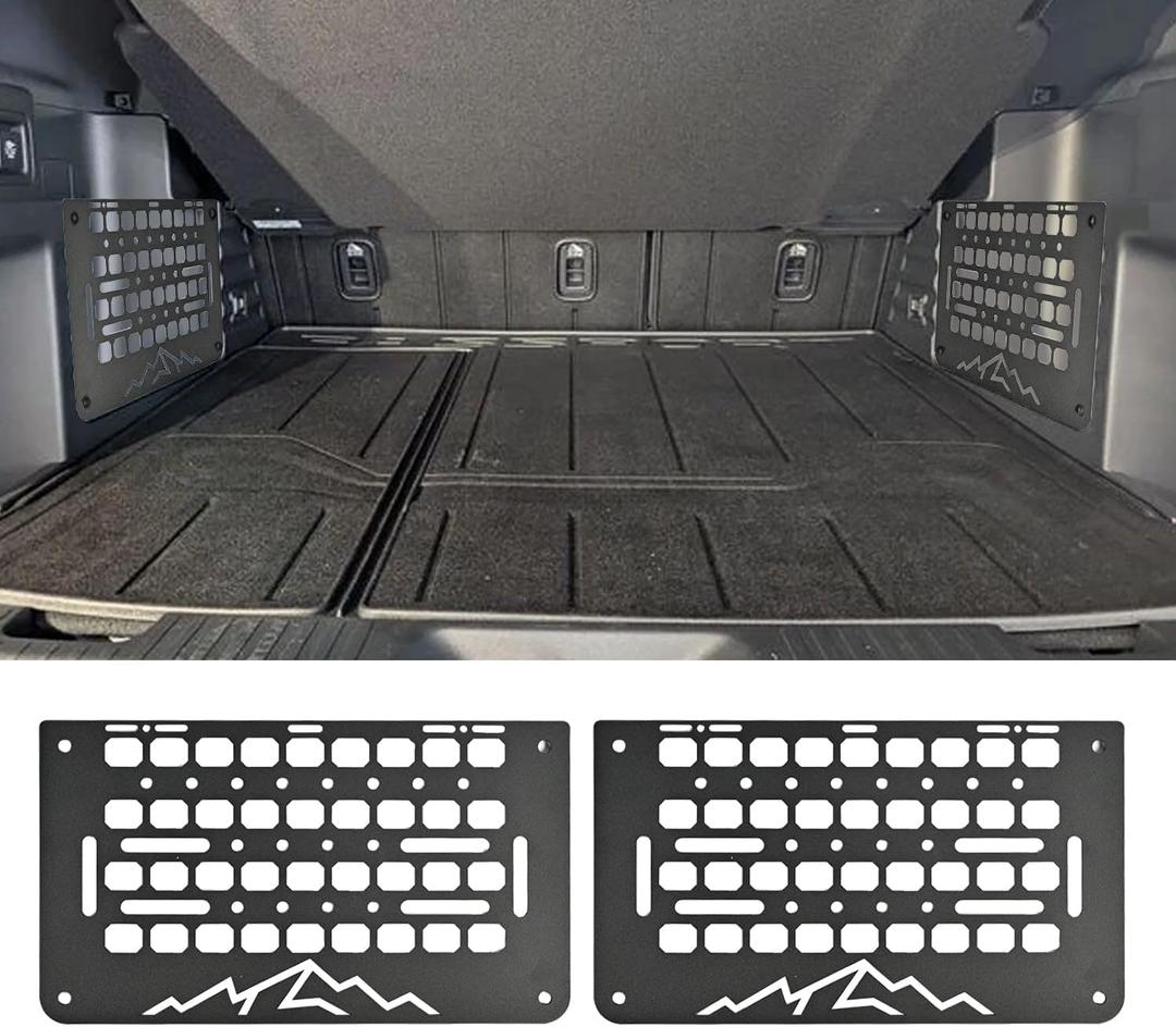 Molle Panels,Trunk Molle Utility Panel Set for Honda Passport TrailSport Elite RTL Towing 2026 Accessories,Rear Cargo Area Tactical Storage Panel Organizer System Cargo Shelf Rack