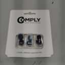 Comply 500 Core Series | Memory Foam Replacement IEM Ear Tips for KZ, Moondrop, FiiO Sennheiser & More | Superior Noise Isolation, Ultimate Comfort, Secure Fit | TechDefender, Black, Large (3 Pairs)