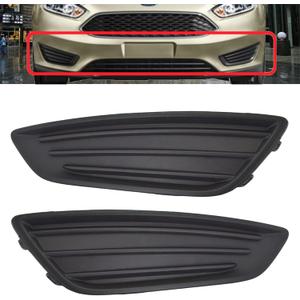 LABLT 1 Pair Fog Light Lamp Covers LH and RH Replacement for Focus 2015 2016 2017 2018