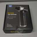 Fitnac Compressed Air Duster310,000RPM Cordless Air Blower with LED Light, 4 Gear Adjustable Turbo Fan, Super Power Electric Air Duster for Computer, Keyboard, Outdoor, House and Car