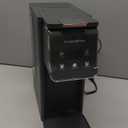 K Cup Coffee Maker With Bold Setting, Single Serve Hot & Iced Coffee Maker for K-Cup and Grounds, 52oz Removable Reservoir, 6 to14oz Brew Sizes, Pod Coffee Machine With Reusable Filter, Gray