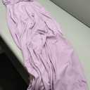 Ekaliy Womens Sexy Halter Deep V Neck Maxi Dress Sleeveless Backless Split Long Dress (Purple) M