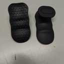 AntiSlip Workout Grips, Ergonomics Workout Rubber Gym Grips Pads, Suitable for Men and Women Weightlifting, Deadlift, Fitness Training and Exercise, Protect Your Gymnastics Hand Grips (Black)