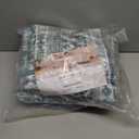 OPPODREAM Vintage Teal Area Rugs 5x7, 5 x 7 Retro Washable Rug Non Slip, Low-Pile Faux Wool Carpet, Distressed Floor Mat for Living Room, Bedroom, Kitchen, Office, Dorm, Dinning Room