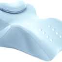 Memory Foam Ergonomic Intimacy Wedge Pillow - 27° Lift Support Cushion, one size