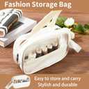 pamctry 50 Pcs Book Binding Kits for Beginners - Complete DIY Kit with Tools & Instructions, 11.6 x 7.8 Inches