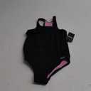 TYR Girls' Durafast Lite Ella Maxfit Swimsuit (Large, Black)