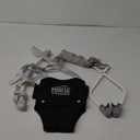 FUNLIO Baby Door Jumper for 6-24 Months (with Door Clamp), Baby Jumper Doorway with Strong Spring & Adjustable Strap, Portable Infant Baby Bouncer, Bearing 40 Lbs, CPC & CE Certified-Black