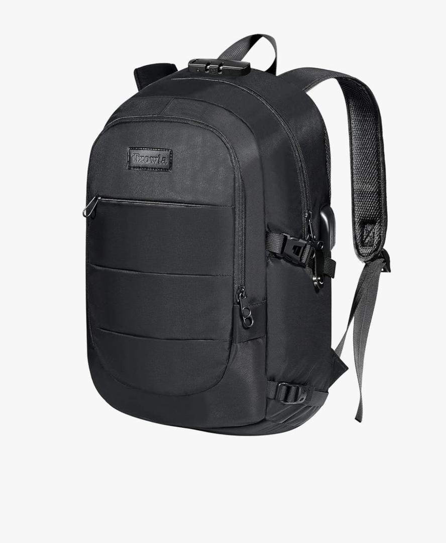 Tzowla 35 Liter Anti Theft with USB Charging Port Laptop Backpack