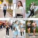 Ronsan Memory Foam Insoles for Women - Comfort Replacement Shoe Inserts for Running Shoes, Sneaker, Work Boot, Hiking Shoes, Cushioned Shock Absorbin Shoe Insoles, Black US 5