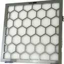 Air Filter - OlitAir Furnace/HVAC/Air Condition, 20 x 20 x 1, MERV Rating 8-5-Pack with Reusable ABS Plastic Frame - Pleated, PET/PP