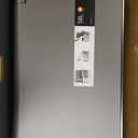 simplehuman 58 Liter / 15.3 Gallon Rectangular Dual Compartment Recycling Step, Brushed Stainless Steel with Soft-Close Plastic Lid Kitchen Trash Can