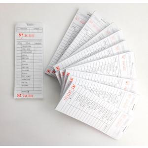 Nail Spa Salon Sales Book / Ticket Book / Order Book Long