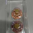 BIBS Pacifiers - Boheme Collection | BPA-Free Round Nipple | Nautral Rubber Latex | Made in Denmark | Set of 2 Peach/Woodchuck Color Premium Soothers | Size 6-18 Months