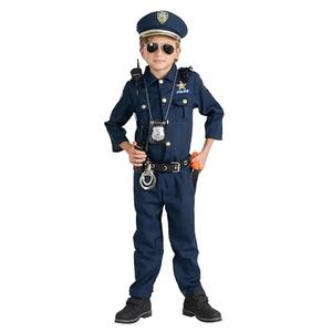 Dress Up America Police Costume for Kids – Realistic Cop Uniform with Shirt, Pants, Hat & Accessories - Halloween Costume, Size Medium 