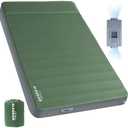 Elegear Air & Foam Self Inflating Sleeping Pad with Electric Pump 4" Full | CumbreX™ Camping Mattress with Pillow, Ultra-Thick Memory Foam, R-value 9.5, 4-Season Camp Mat, Double Camping Pad for Travel(missing pump)