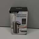 Automatic Soap Dispenser, Automatic Soap Dispenser Touchless, Kitchen & Bathroom, 3 Adjustable Volume for Liquid Soap, Water-Resistant, Hotel, Restaurant and School, Clog-Free, Stainless Steel