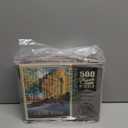 MyPuzzle Grand Teton National Park: Winter Hush, Vintage Poster - Premium 500 Piece Jigsaw Puzzle for Adults