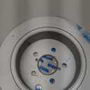 Bendix Priority1 BCR6157 Coated Rear Brake Rotor compatible with Subaru Crosstrek 2023-2016, Forester 2018-2014, Impreza 2023-2012, XV Crosstrek 2015-2013