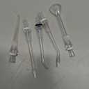 Water Flosser Replacement Tips for FlossJet Water Dental Flosser,5 Replacement Jet Tips with Oral Irrigator,Standard Water Dental Flosser Jet Tips,360 Rotatable Replacement Heads for Deep Cleaning