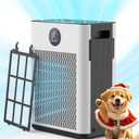 FRESHDEW Air Purifier for Home Up to 2300ft with H14 True HEPA & Double-Sided Intake | Washable Pre-Filter & Air Quality Sensor | 22dB Ultra Quiet for Bedroom | Allergen/Dust/Smoke/Pet Dander