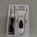 Electric Foot Callus Remover Kit, Elmchee Rechargeable Callous removers 3 Grinding Heads Waterproof Foot Scrubber File, Professional Pedicure Tools kit Feet Care for Dead, Cracked Dry Skin (1 Count (Pack of 1))