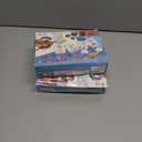 2 x 28 Pack Valentines Day Cards Gifts for Kids School, Greeting Cards with Rainbow Pencils & Pencil Sharpener, Cute Animal Classroom Exchange Cards, Valentine Party Favors for School Valentines Day (White)