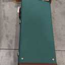 Crossrock Master Series Fender Precision & Jazz Bass Guitar Case | Malachite Blue Tweed Exterior, Re-Engineered Wooden Shell, Leather Handle & Gold Velvet Interior