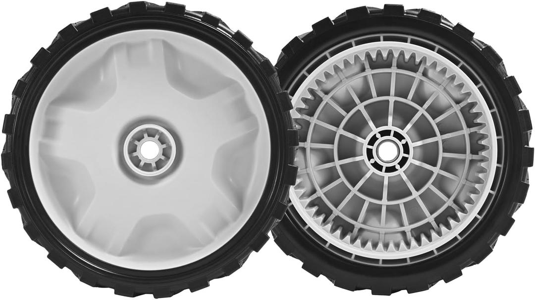 634-05040 Wheel Drive Assembly Fits for Craftsman, Cub Cadet, Brute, MTD Gold, Columbia, YardMan, 8" Replacement Front Wheel, 2 Pack (Gray)