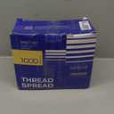 THREAD SPREAD 100% Egyptian Cotton King Size Sheets Set - High Thread Count Bed Sheets King Size Deep Pocket 16" (4 PC, Ivory), Soft, Cooling, Extra Long Staple Sateen Luxury Hotel Sheet Set