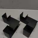 Nuanchu 2 Pcs 5.91" Aquarium Underground Tunnel Large ABS Plastic Fish Shrimp Hideout for Aquariums Black Shrimp Cave Fish Tank Tunnel for Fish Tank Accessories