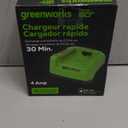 Greenworks PRO 80V Lithium Ion Single Port Rapid Battery Charger GCH8040