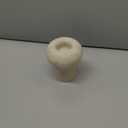 Round Marble Tealight Holder, Beige (4.0"L x 4.0"W x 4.8"H)