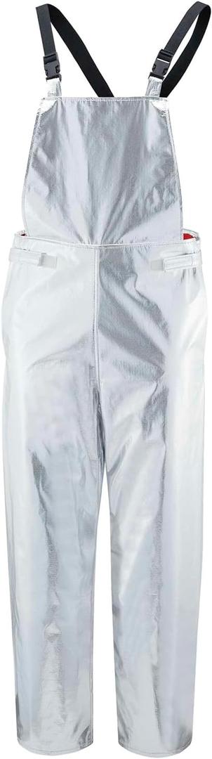 Oberon HR-PB-BIB-L Alumized PBI-Kevlar Bib Overalls, L