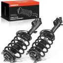 A-Premium Front Complete Struts Compatible with Jeep Compass 2012-2017, Patriot [FWD] 2011-2017 - 2x Replacement Suspension Shock Absorber with Coil Spring Assembly